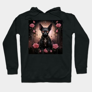 Black Sphynx Hoodie